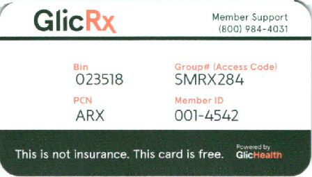 GlicRx Card